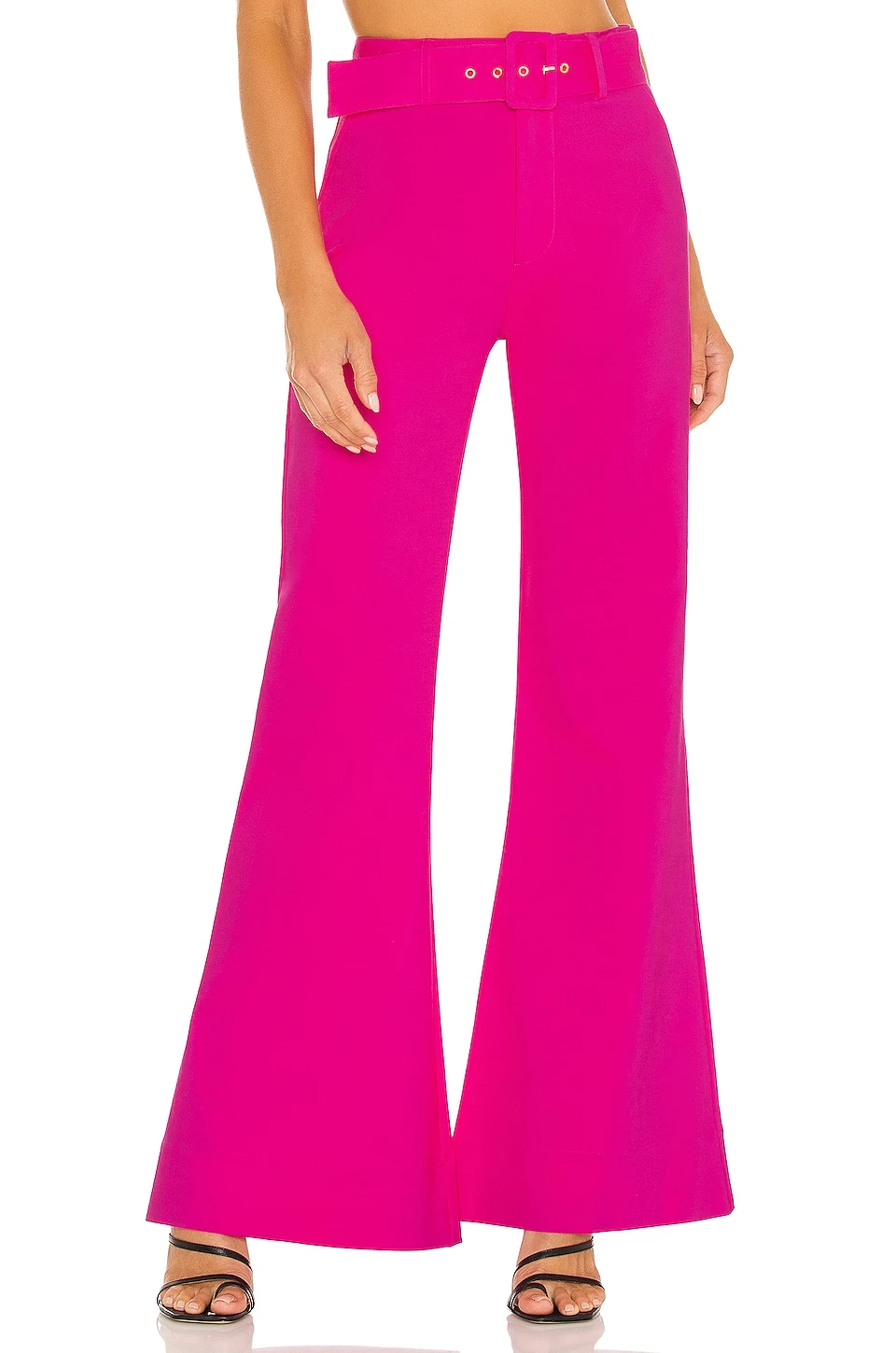 Show Me Your Mumu DJ Flare Pant Hot Pink 3 Show Me Your Mumu DJ Flare Pant Hot Pink