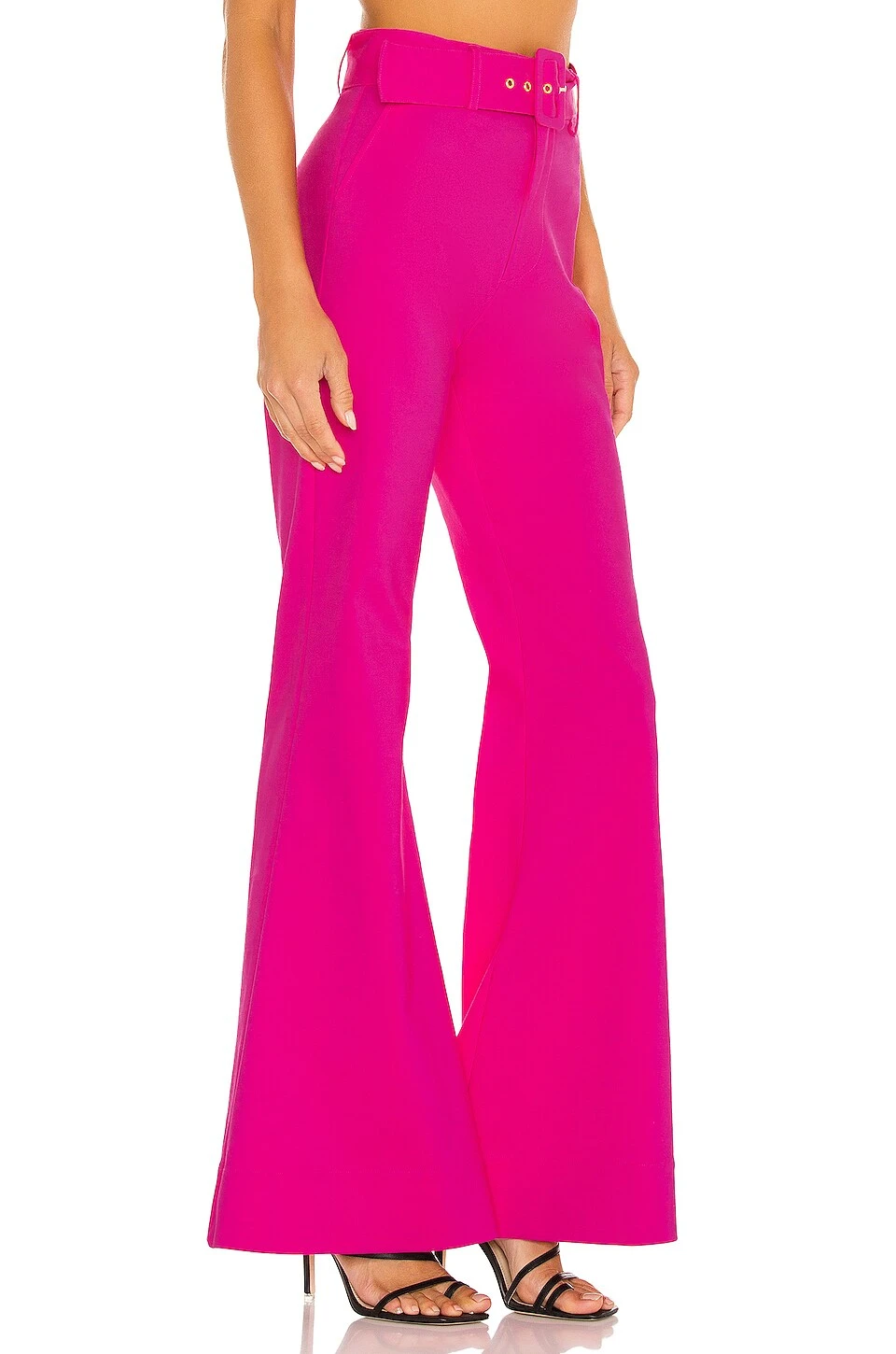 Show Me Your Mumu DJ Flare Pant Hot Pink 4 Show Me Your Mumu DJ Flare Pant Hot Pink - Image 2