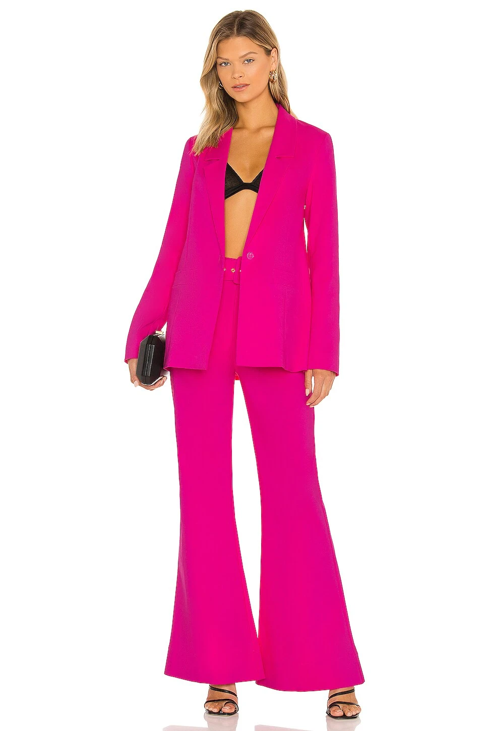 Show Me Your Mumu DJ Flare Pant Hot Pink 6 Show Me Your Mumu DJ Flare Pant Hot Pink - Image 4