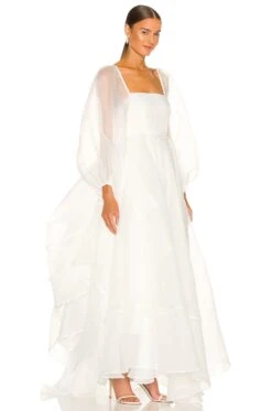 The Queen Of Angels Gown Ivory -Fashion Clothing Store SLKR WD56 V2