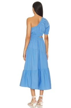 Steve Madden Leena Maxi Dress Ultramarine Indigo 9 Steve Madden Leena Maxi Dress Ultramarine Indigo -Fashion Clothing Store SMAD WD117 V3