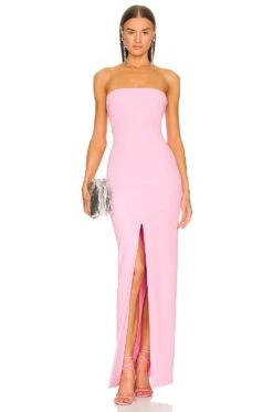 Bysha Maxi Dress Bubblegum -Fashion Clothing Store SOLA WD186 V1 1