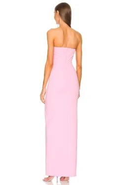 Bysha Maxi Dress Bubblegum -Fashion Clothing Store SOLA WD186 V3