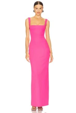 Joni Maxi Dress Black 10 Joni Maxi Dress Black -Fashion Clothing Store SOLA WD217 V1