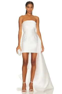 Meyer Mini Dress Cream -Fashion Clothing Store SOLA WD245 V1 1