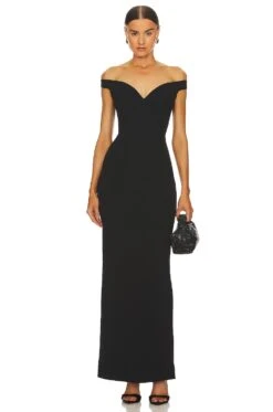 Amelia Maxi Dress Black