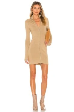 Song Of Style Joelle Dress Camel -Fashion Clothing Store SOSR WD174 V1 1