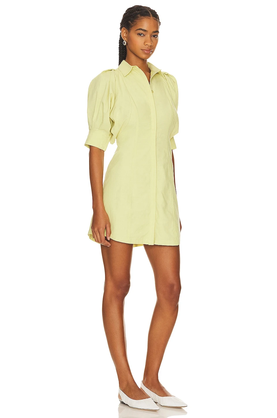 Hush Shirt Dress Kiwi 4 Hush Shirt Dress Kiwi - Image 2