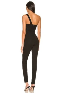 Tiasha Asymmetrical Jumpsuit Black 9 Tiasha Asymmetrical Jumpsuit Black -Fashion Clothing Store SPDW WC164 V3
