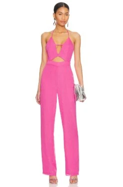 Sarah Halter Jumpsuit Pink