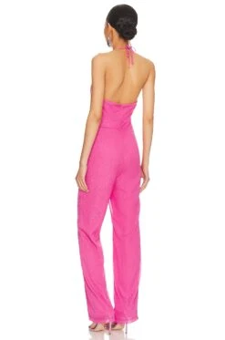 Sarah Halter Jumpsuit Pink -Fashion Clothing Store SPDW WC195 V3