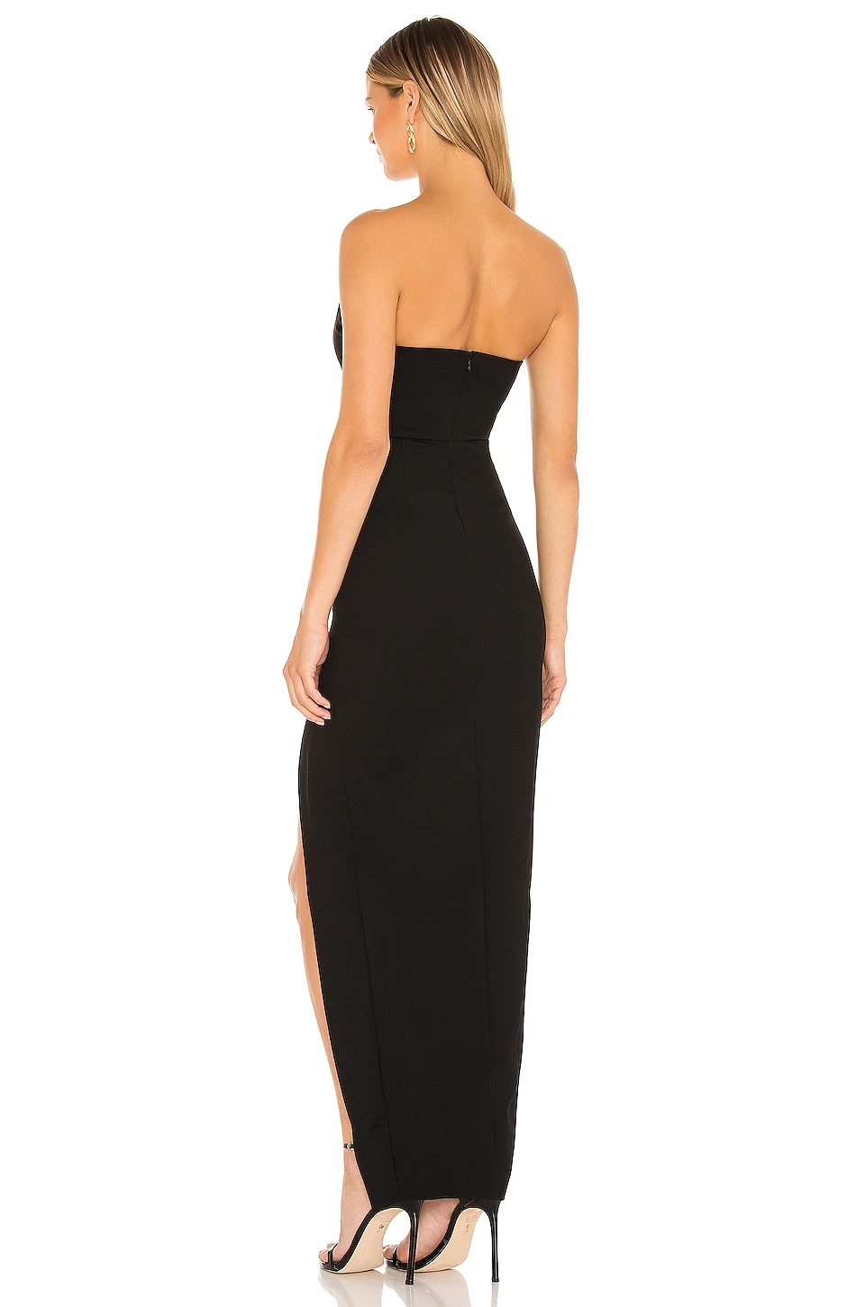 Ryleigh Strapless Maxi Dress Black 5 Ryleigh Strapless Maxi Dress Black - Image 3