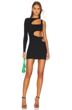 Jamie Cut Out Dress Black
