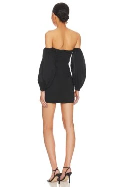 VESTIDO FLYNN Black -Fashion Clothing Store SPDW WD2139 V3