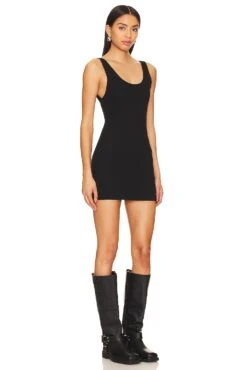 Kourtney Backless Mini Dress Black -Fashion Clothing Store SPDW WD451 V2