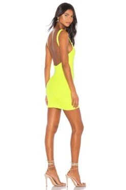 Kourtney Backless Mini Dress Black -Fashion Clothing Store SPDW WD452 V1