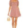 Rae Mini Dress Dusty Pink -Fashion Clothing Store SPEL WD209 V1