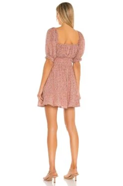 Rae Mini Dress Dusty Pink -Fashion Clothing Store SPEL WD209 V3
