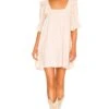 Mae Linen Mini Dress Meringue -Fashion Clothing Store SPEL WD253 V1