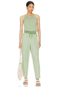 Splendid Matilde Pant Wheat Grass -Fashion Clothing Store SPLENDID WP490 V4