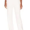 Spiritual Gangster Cozy Cropped Rib Pant Cream -Fashion Clothing Store SPRG WP140 V1