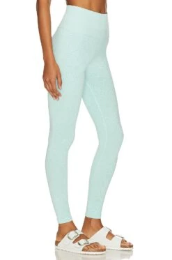 Spiritual Gangster Love Sculpt Jacquard Legging Beachglass Sun Tile Jacquard -Fashion Clothing Store SPRG WP157 V2