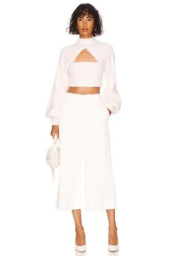 CULOTTE パンツ White -Fashion Clothing Store SPRR WP83 V4