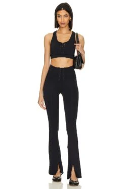 The Anders Flair Leggings Black 9 The Anders Flair Leggings Black -Fashion Clothing Store STRR WP153 V4