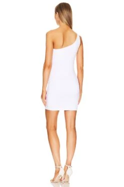 One Shoulder Tank Dress Sugar -Fashion Clothing Store SUSA WD2062 V3