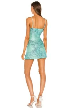Logan Dress Teal 8 Logan Dress Teal -Fashion Clothing Store TBAR WD11 V3