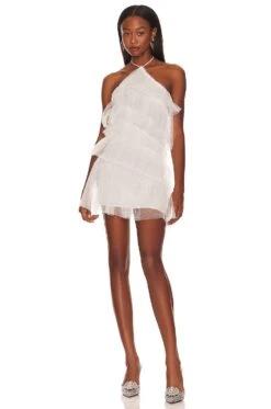 Lou Dress Sparkle Blanc -Fashion Clothing Store TBAR WD47 V1 1