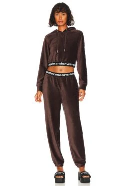 ALEXANDER WANG HOSE Cola -Fashion Clothing Store TBYA WP128 V4