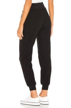 Vital Rib Jogger Black -Fashion Clothing Store THRA WP5 V3