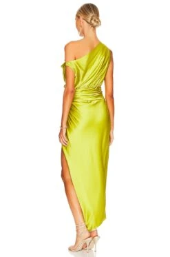 Strapped Cowl Neck Midi Dress Acid -Fashion Clothing Store TSEI WD59 V4