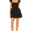 Carlotta Mini Dress Black -Fashion Clothing Store TULA WD1226 V1