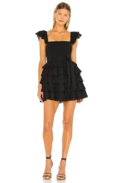 Carlotta Mini Dress Black