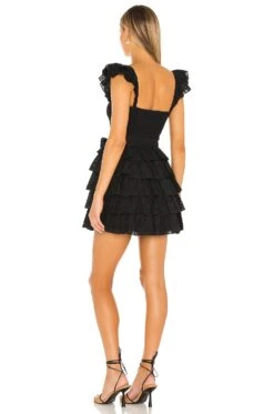 Carlotta Mini Dress Black -Fashion Clothing Store TULA WD1226 V3