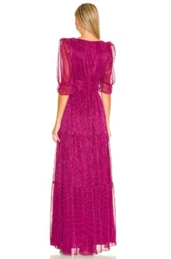Jainey Maxi Dress Deep Fuchsia -Fashion Clothing Store TULA WD1256 V3