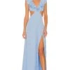Collette Gown Sky Blue -Fashion Clothing Store TULA WD1316 V1