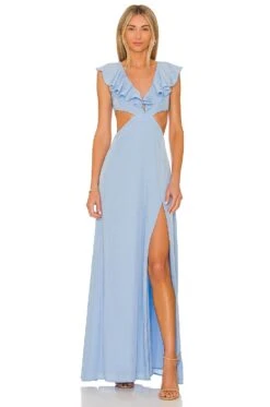 Collette Gown Sky Blue