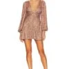 Emilia Mini Dress Rose Gold