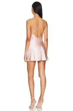 Noah Mini Dress Blush 7 Noah Mini Dress Blush -Fashion Clothing Store TULA WD1409 V3
