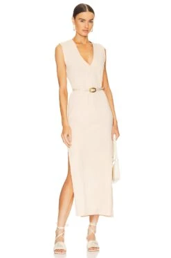 Green Elodie Dress Vanilla Yellow -Fashion Clothing Store TULA WD1440 V1 1