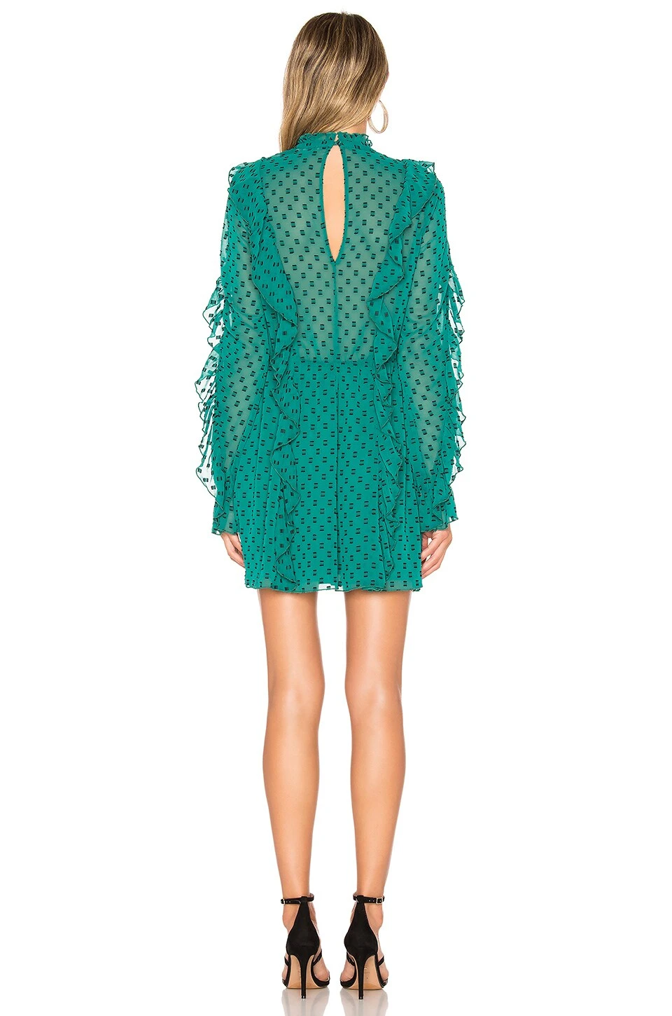 Harlow Dress Teal 5 Harlow Dress Teal - Image 3