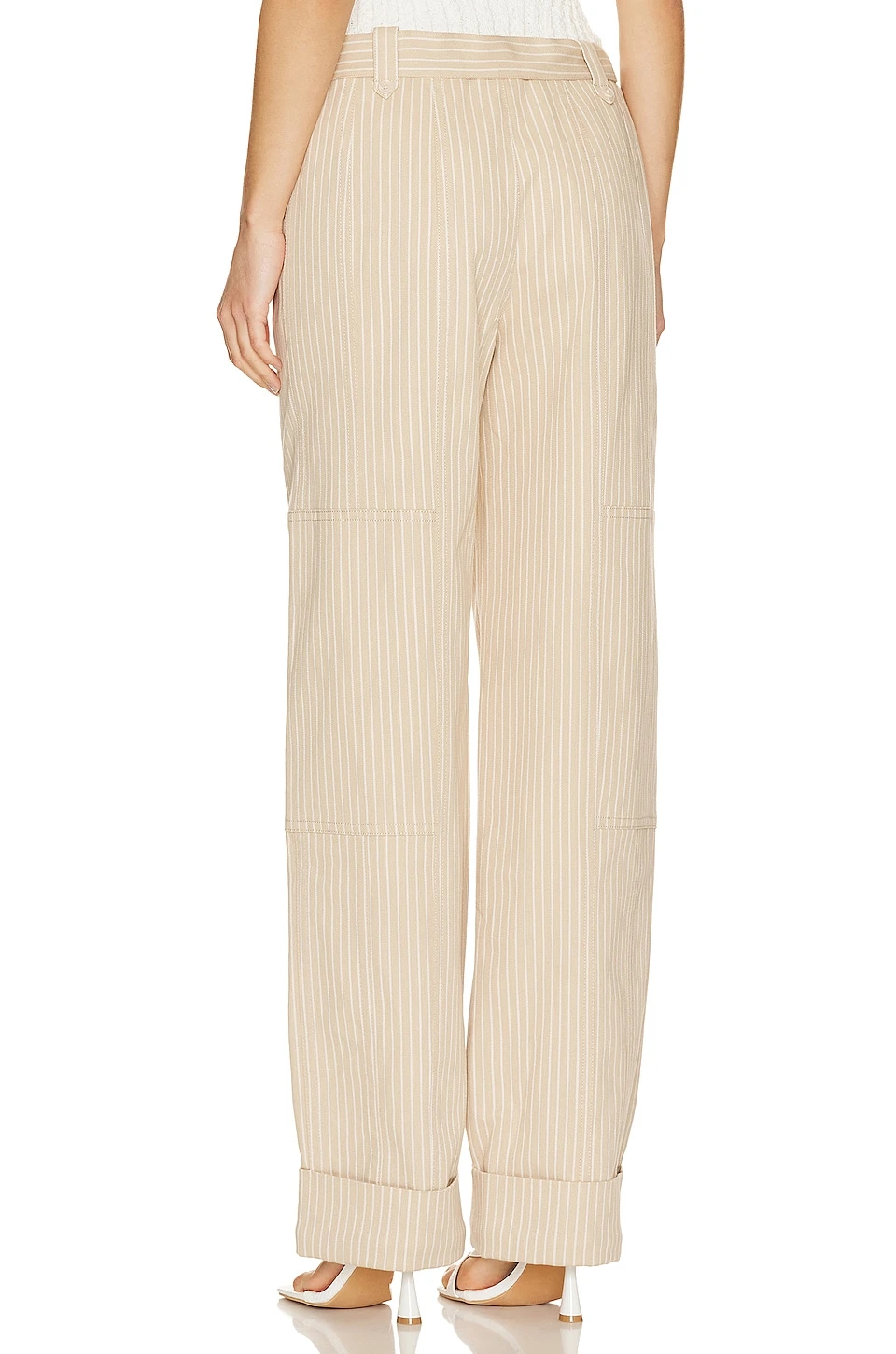 Nora Pant Almond Stripe 5 Nora Pant Almond Stripe - Image 3