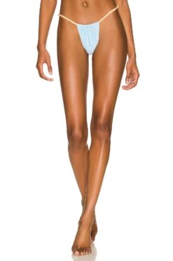 Alice Bottom Powder Blue & Orange