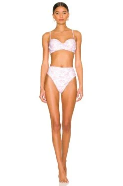 Delphina Top Pink Toile -Fashion Clothing Store TULA WX945 V4