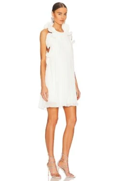 Mimi Dress Off-white -Fashion Clothing Store UAMR WD149 V3