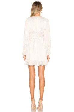 ULLA JOHNSON Millie Dress Pearl 7 ULLA JOHNSON Millie Dress Pearl -Fashion Clothing Store ULLA WD165 V3