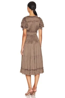 ULLA JOHNSON Carine Dress Mica -Fashion Clothing Store ULLA WD378 V3